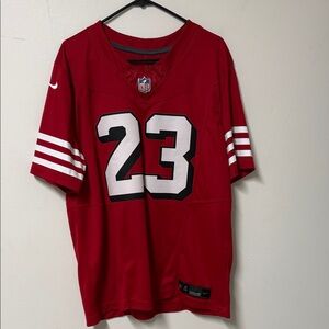 NFL Red and Gray Dri-Fit Jersey